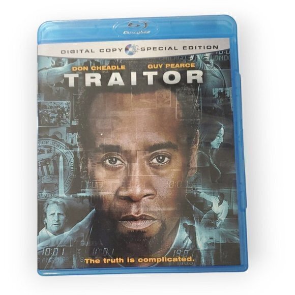 Traitor Blu Ray Special‎ Edition - Don Cheadle, Guy Pearce - Picture 1 of 3